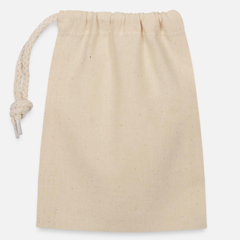 Sac cadeau en coton avec cordon (14 x 20 cm)
