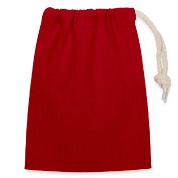 Förslutningsbar presentpåse av bomull (14 x 20 cm)