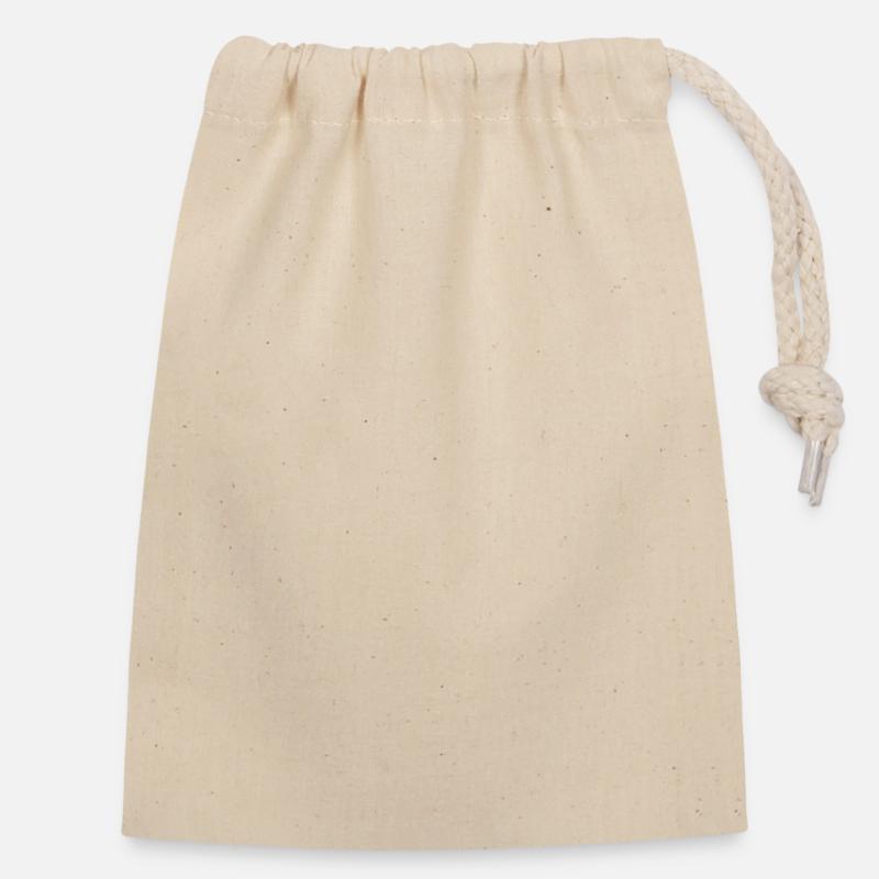 Sac cadeau en coton avec cordon (14 x 20 cm)