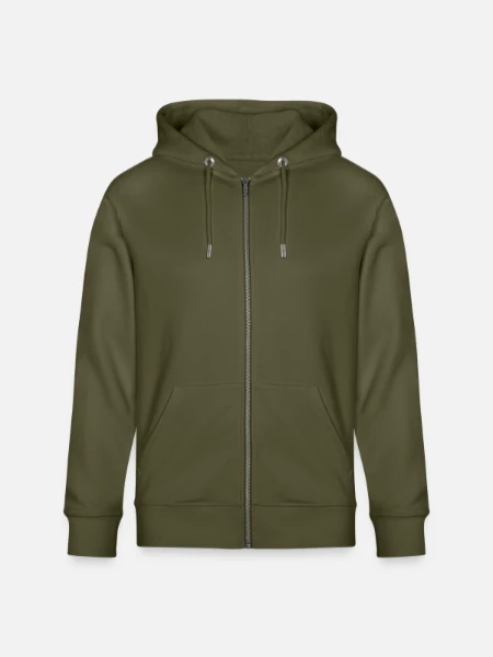Stanley/Stella CULTIVATOR  Unisex Organic Hooded Jacket - khaki - Front