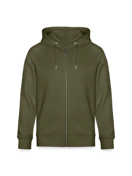 Stanley/Stella Unisex Bio-Kapuzenjacke CULTIVATOR  - Khaki - Vorne
