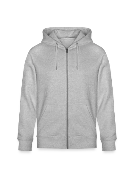 Stanley/Stella CULTIVATOR  Unisex Organic Hooded Jacket - heather grey - Front