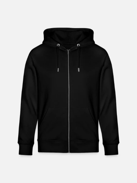 Stanley/Stella CULTIVATOR  Unisex Organic Hooded Jacket - black - Front