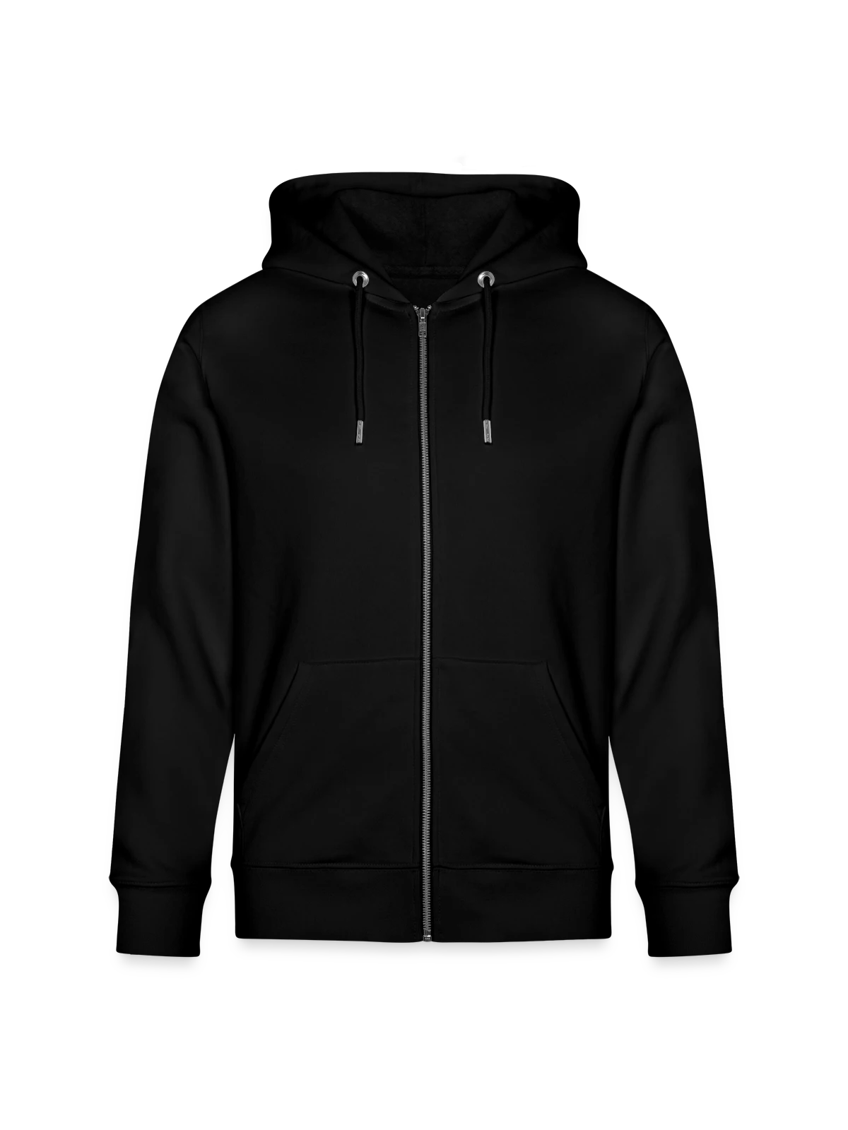 Stanley/Stella Unisex Bio-Kapuzenjacke CULTIVATOR  - Schwarz - Vorne