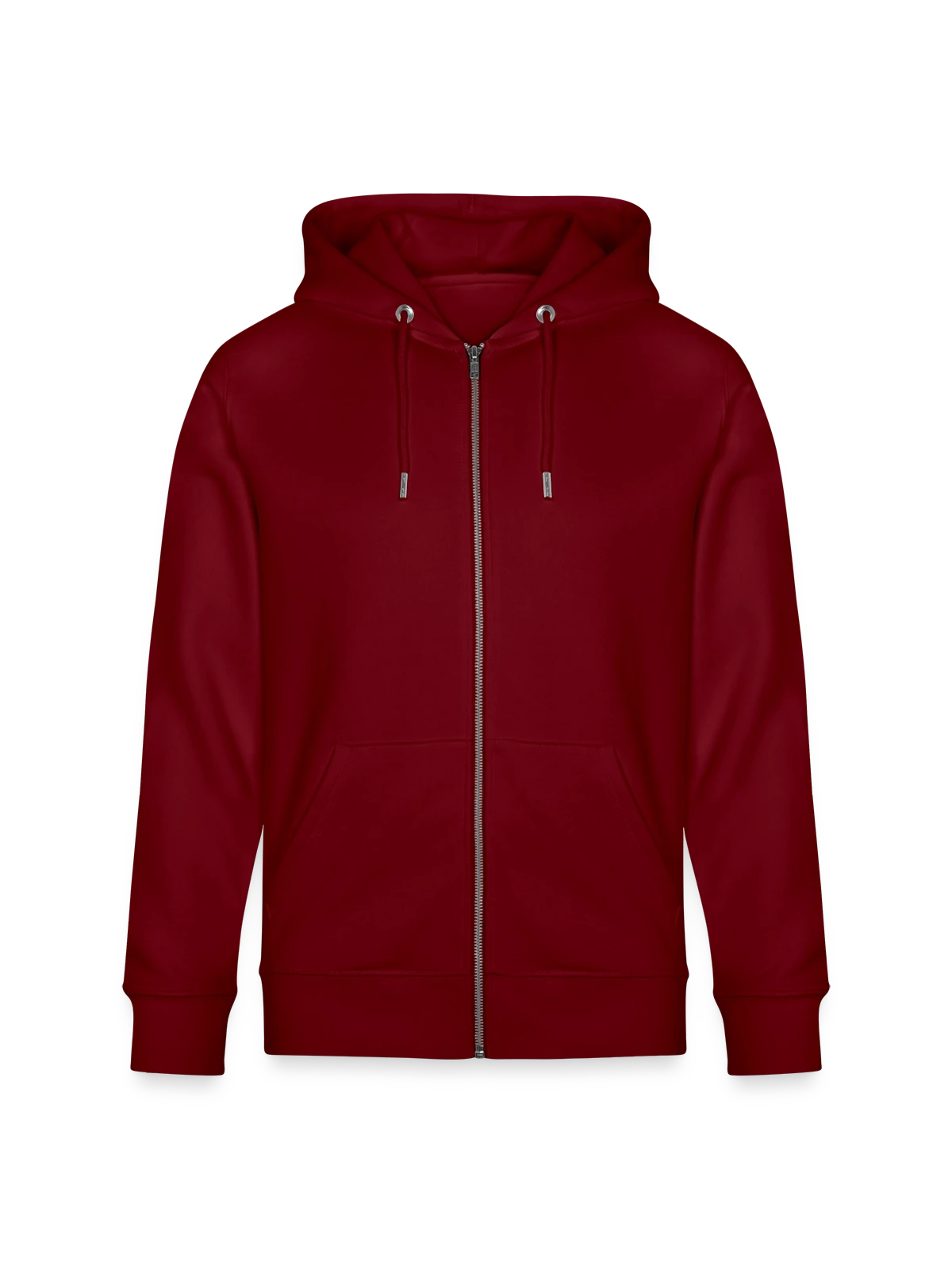 Stanley/Stella CULTIVATOR  Unisex Organic Hooded Jacket - burgundy - Front