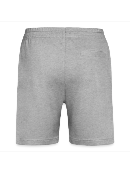 Stanley/Stella Trainer Unisex Organic Jogging Shorts - heather grey - Back