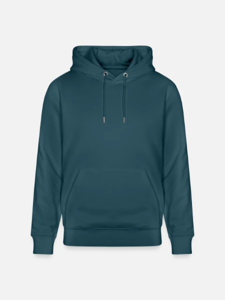 Stanley/Stella Unisex Bio-Hoodie CRUISER  - Dunkles Petrol - Vorne