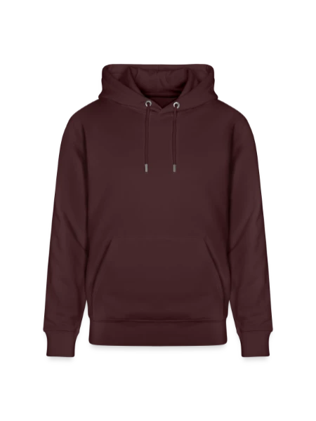 Sweat à capuche bio CRUISER Stanley/Stella Unisexe - maroon - Devant