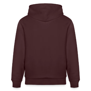 Stanley/Stella CRUISER Unisex Organic Hoodie - maroon - Back - Alina (178cm)