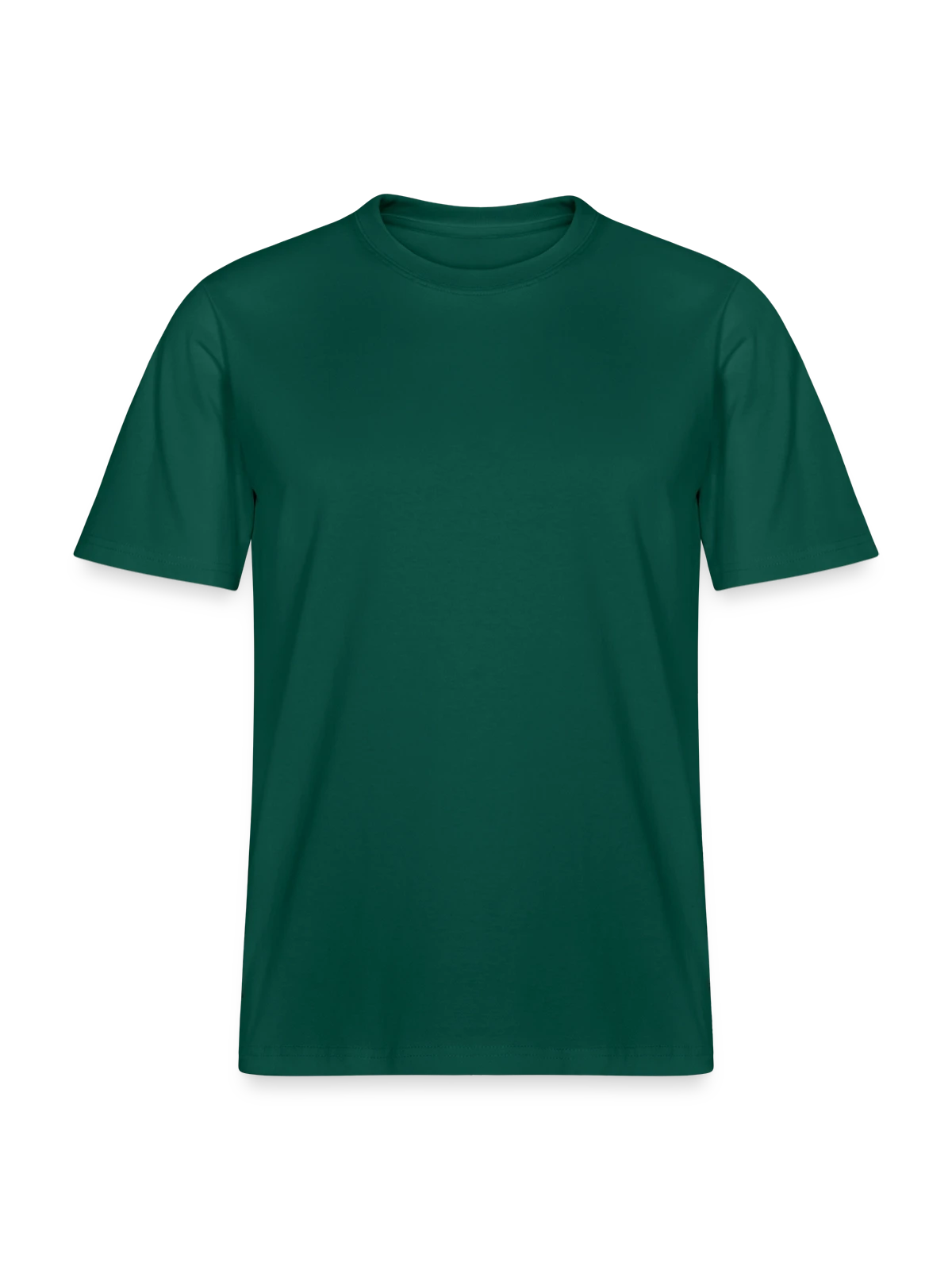  RELAXED FIT Unisex Organic T-Shirt - forest - Front