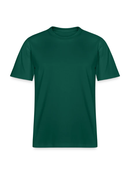  T-shirt unisexe RELAXED FIT en coton bio - forêt - Devant