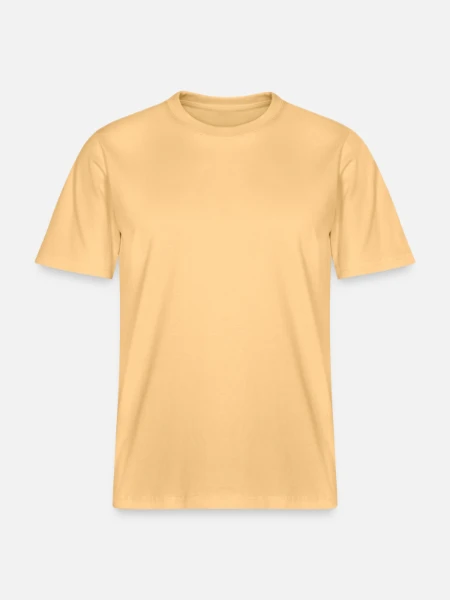  Maglietta ecologica Unisex RELAXED FIT - giallino - Fronte