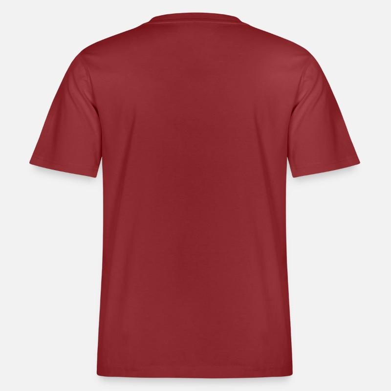  Unisex ekologisk T-shirt med avslappnad passform