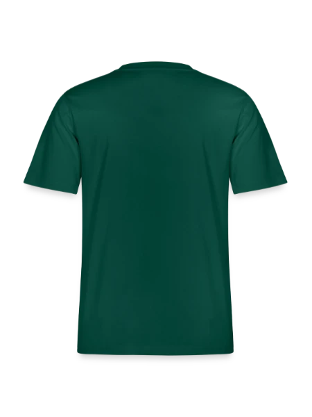  RELAXED FIT Unisex Organic T-Shirt - forest - Back