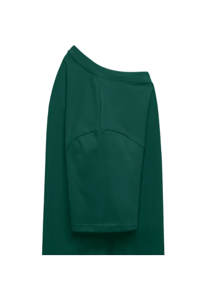  RELAXED FIT Unisex Organic T-Shirt - forest - Right