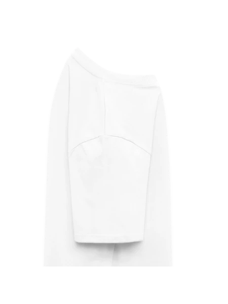  RELAXED FIT Unisex Organic T-Shirt - white - Right