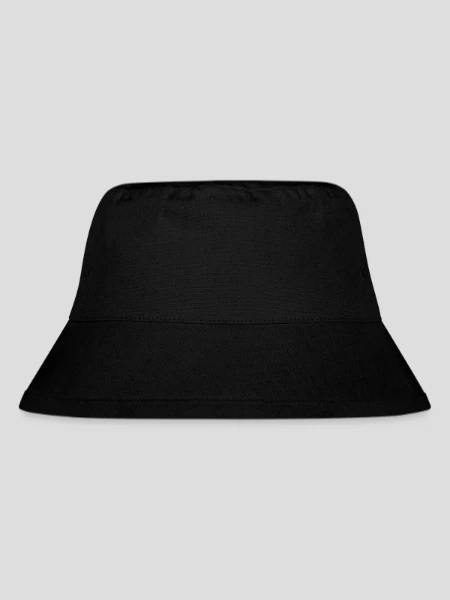 Stanley/Stella recycelter Bucket Hat - Schwarz - Vorne
