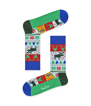 Fair Isle Sock von Happy Socks