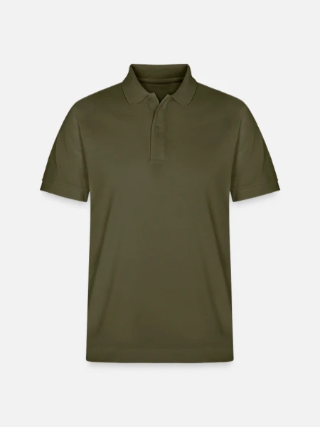 Stanley/Stella Unisex Organic Polo Shirt PREPSTER - khaki - Front