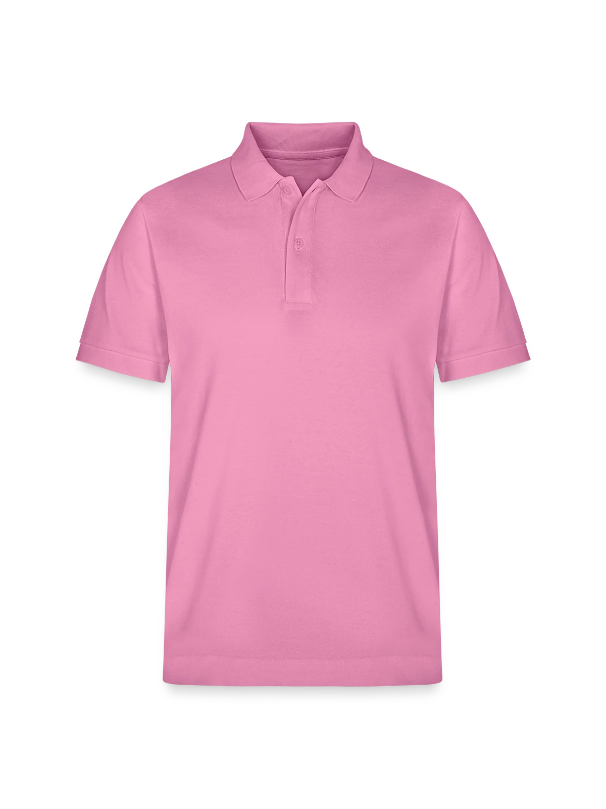 Stanley/Stella Unisex Organic Polo Shirt PREPSTER - bubble pink - Front