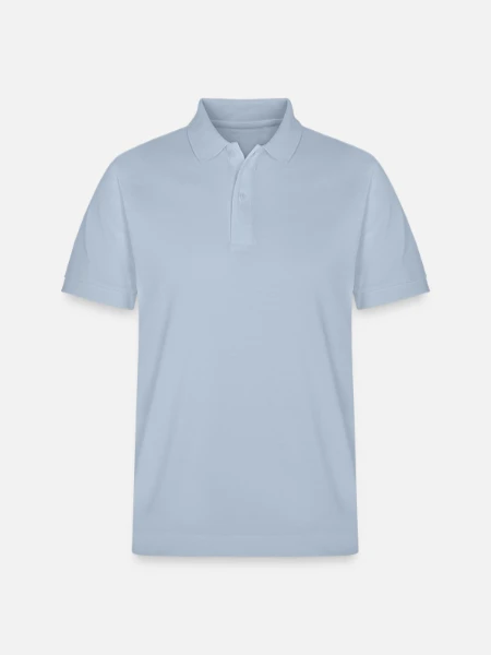 Polo PREPSTER bio Stanley/Stella Unisexe - bleu ciel - Devant