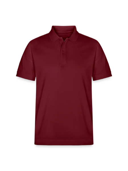Stanley/Stella Unisex Organic Polo Shirt PREPSTER - burgundy - Front
