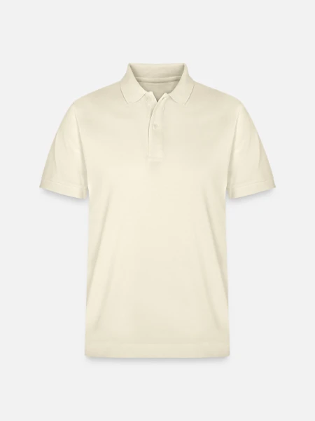 Polo PREPSTER bio Stanley/Stella Unisexe - écru doux - Devant