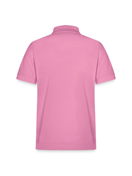 Stanley/Stella Unisex Organic Polo Shirt PREPSTER - bubble pink - Back