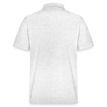 Polo PREPSTER bio Stanley/Stella Unisexe - blanc chiné - Dos - Andy (188cm)