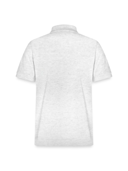 Stanley/Stella Unisex Organic Polo Shirt PREPSTER - heather white - Back