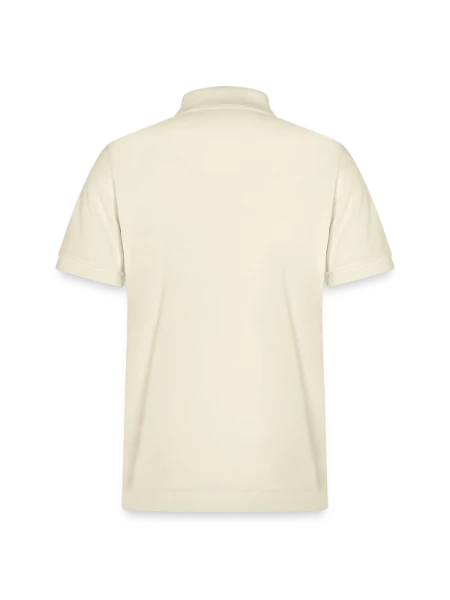 Stanley/Stella Unisex Organic Polo Shirt PREPSTER - soft Ecru - Back