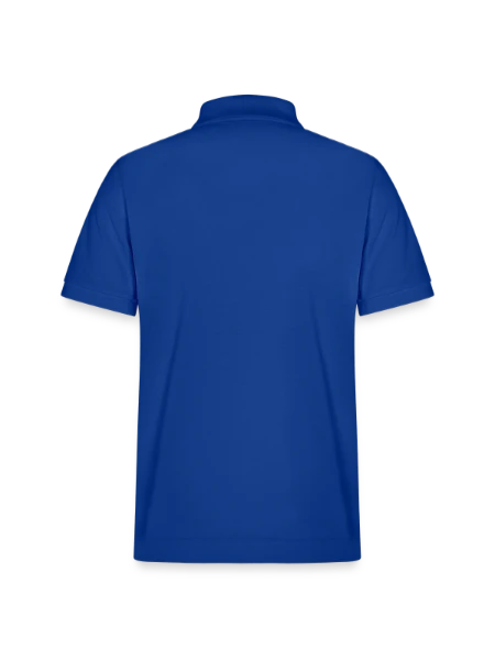 Stanley/Stella Unisex Organic Polo Shirt PREPSTER - majorelle blue - Back
