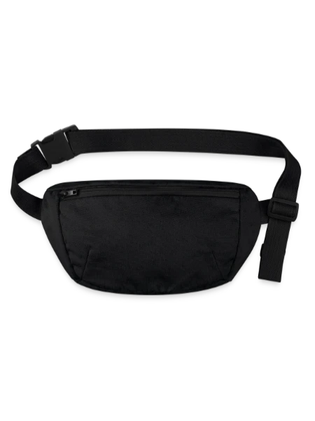 Stanley/Stella recycled Hip Bag  - black - Front