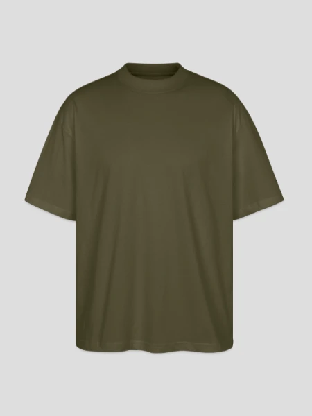 Stanley/Stella Oversized Unisex Bio T-Shirt Blaster 2.0 - Khaki - Vorne