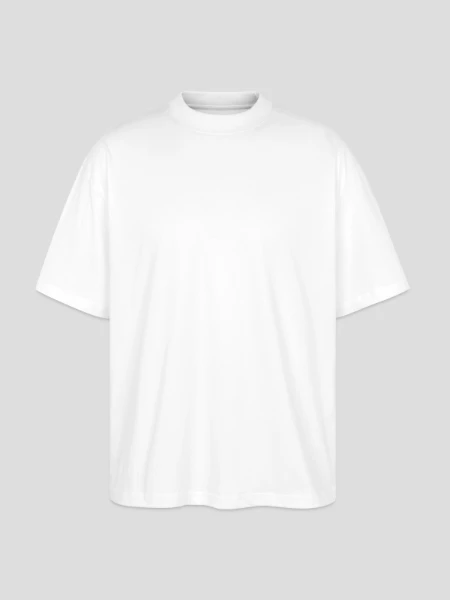 Stanley/Stella Oversized Unisex Bio T-Shirt Blaster 2.0 - Weiß - Vorne
