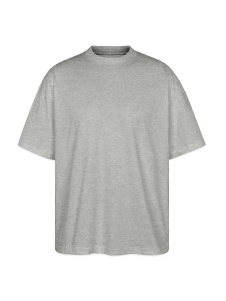 Stanley/Stella Oversized Unisex Organic T-shirt Blaster 2.0 - heather grey - Front