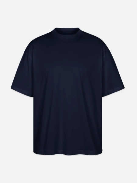 Stanley/Stella Oversized Unisex Organic T-shirt Blaster 2.0 - navy - Front