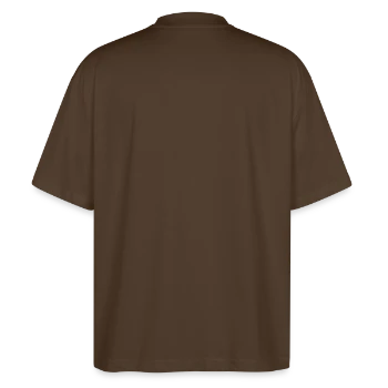 Stanley/Stella Oversized Unisex Organic T-shirt Blaster 2.0 - mocha - Back - Michal (187cm)