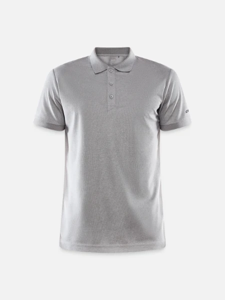 Polo Core Unify CRAFT - gris chiné - Devant