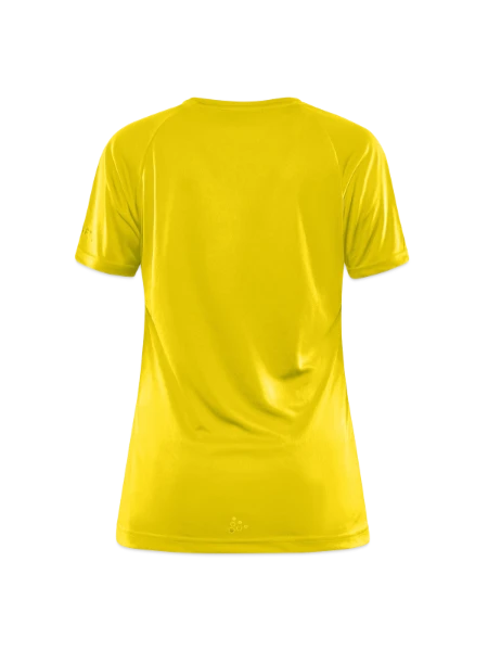 CRAFT Core Unify Women's Training T-Shirt - yellow - Back