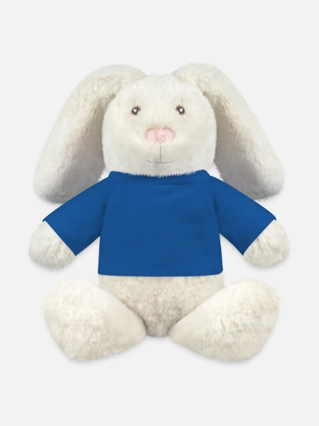 MiniFeet® RecycelHase® Bunny Cream - royal blue - Front