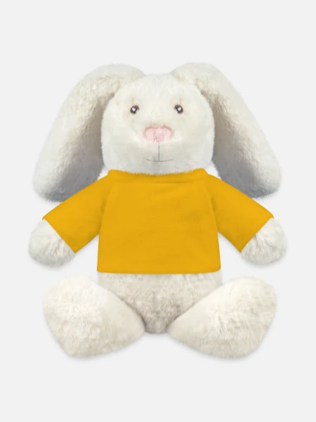 MiniFeet® RecycelHase® Bunny Cream - sun yellow - Front