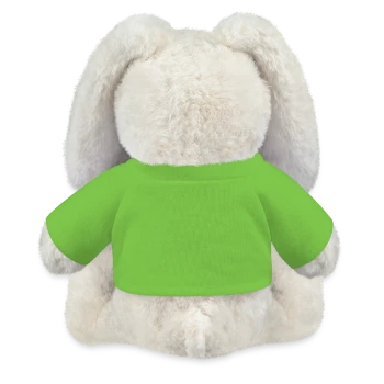 MiniFeet® RecycelHase® Bunny Cream - light green - Back