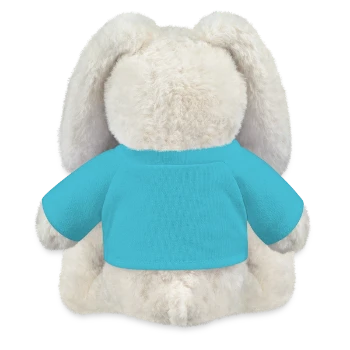 MiniFeet® RecycelHase® Creme - Atollblau - Hinten