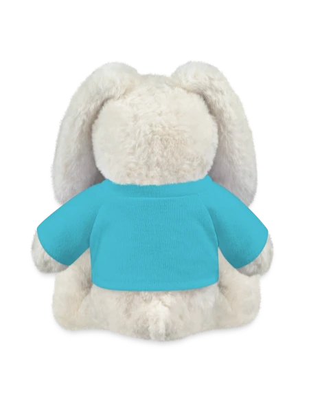 MiniFeet® RecycelHase® Creme - Atollblau - Hinten