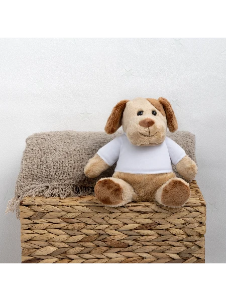 MiniFeet® Dog Helge - white - Front