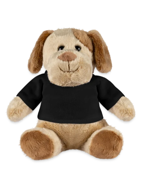 MiniFeet® Dog Helge - black - Front