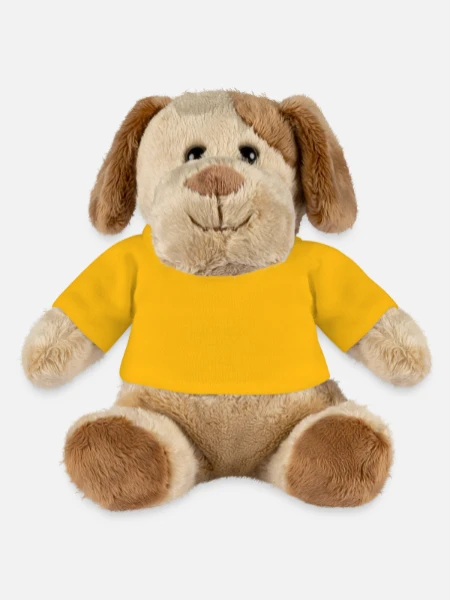 MiniFeet® Hund Helge - Sonnengelb - Vorne