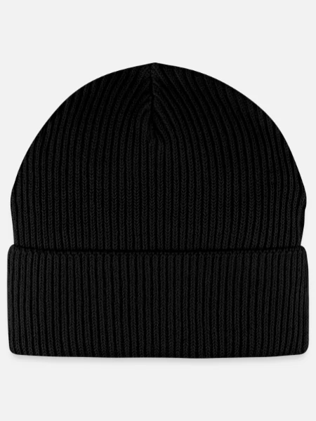 Bonnet bio FISHERMAN Stanley Stella - noir - Devant
