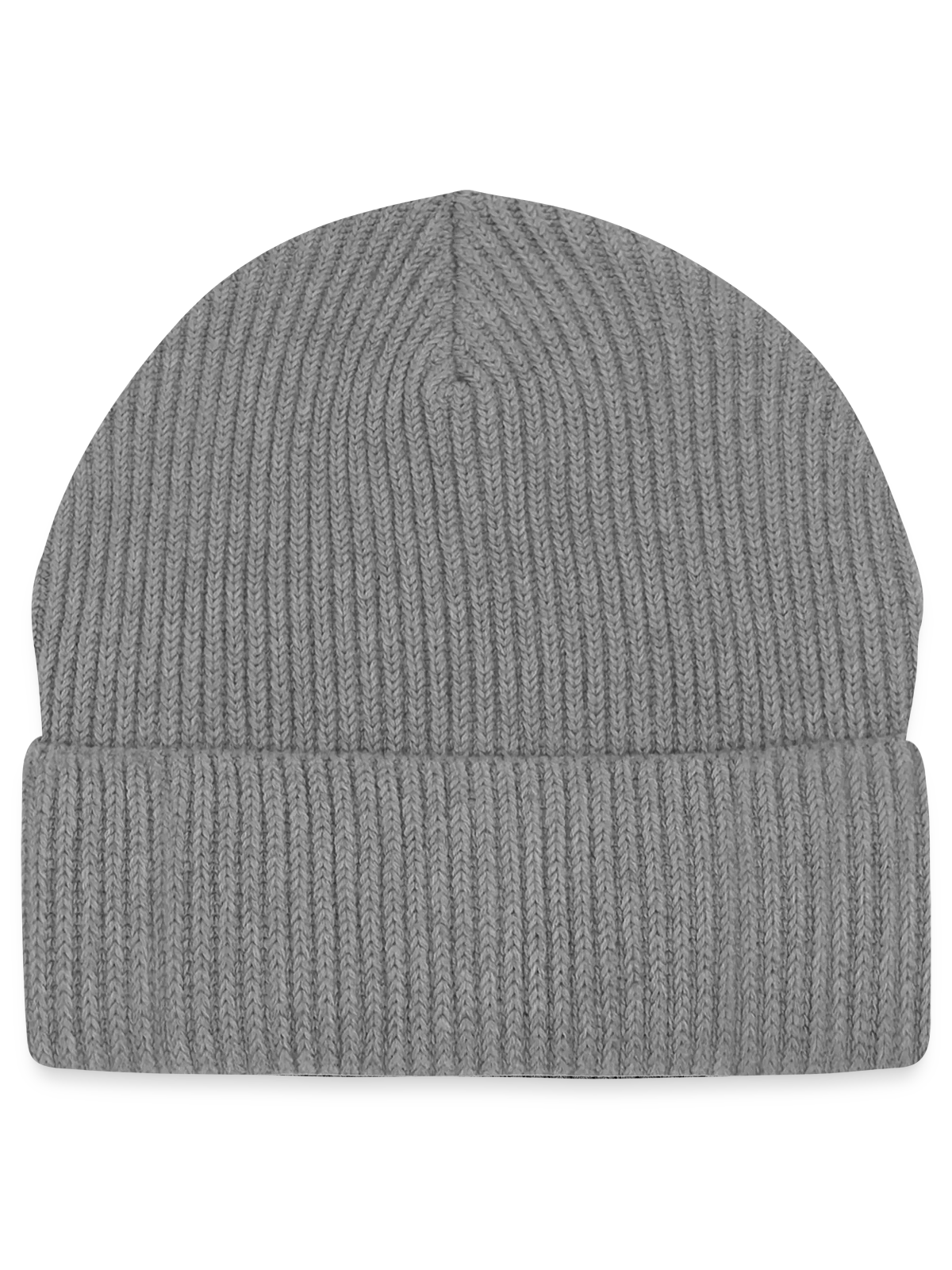 Stanley/Stella Unisex Organic FISHERMAN BEANIE - slub heather grey - Front